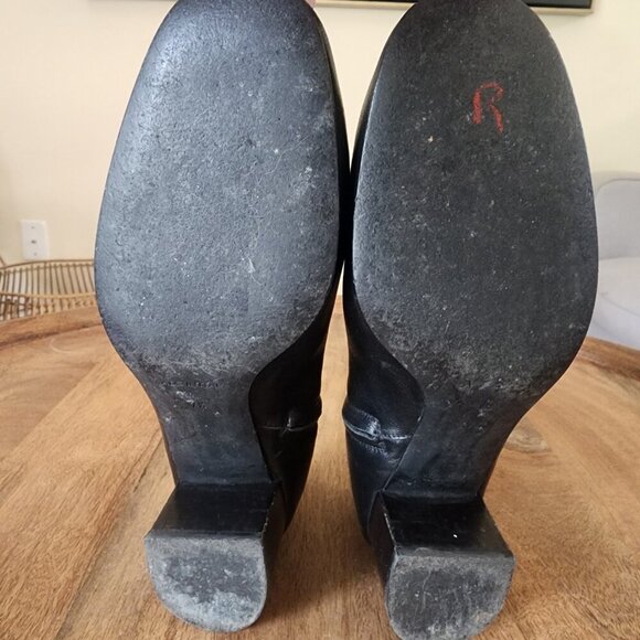 Everlane The Day Black Italian Soft Leather Ankle Boot Womens Size 7.5 - Picture 13 of 14